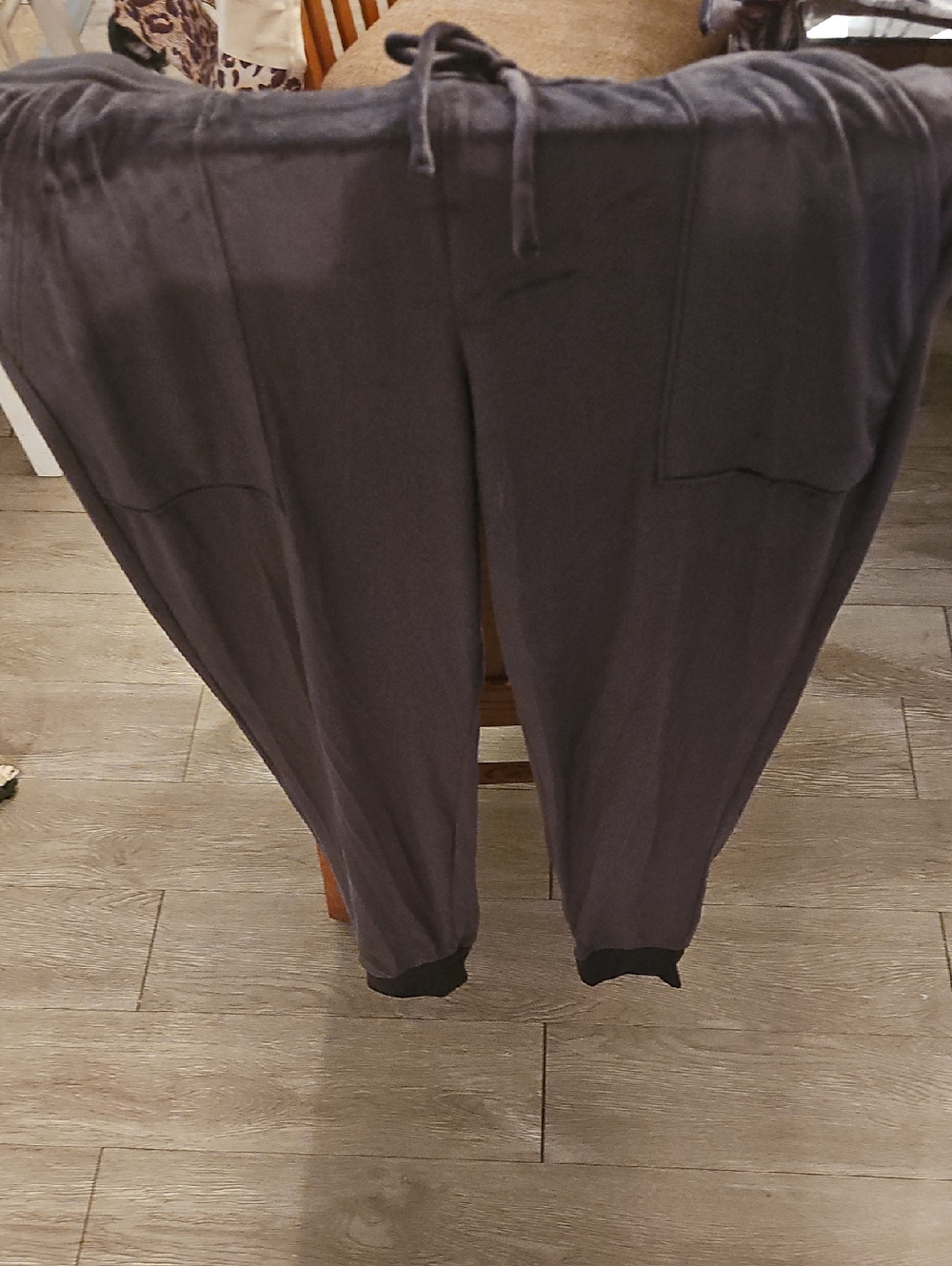 stars above Charcoal Gray Jogger Sweatpants with Drawstring